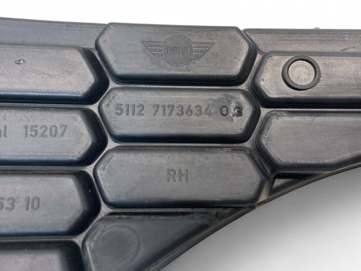 Mini Cooper S Right Rear Bumper Grille 51127173634 08-10 R55