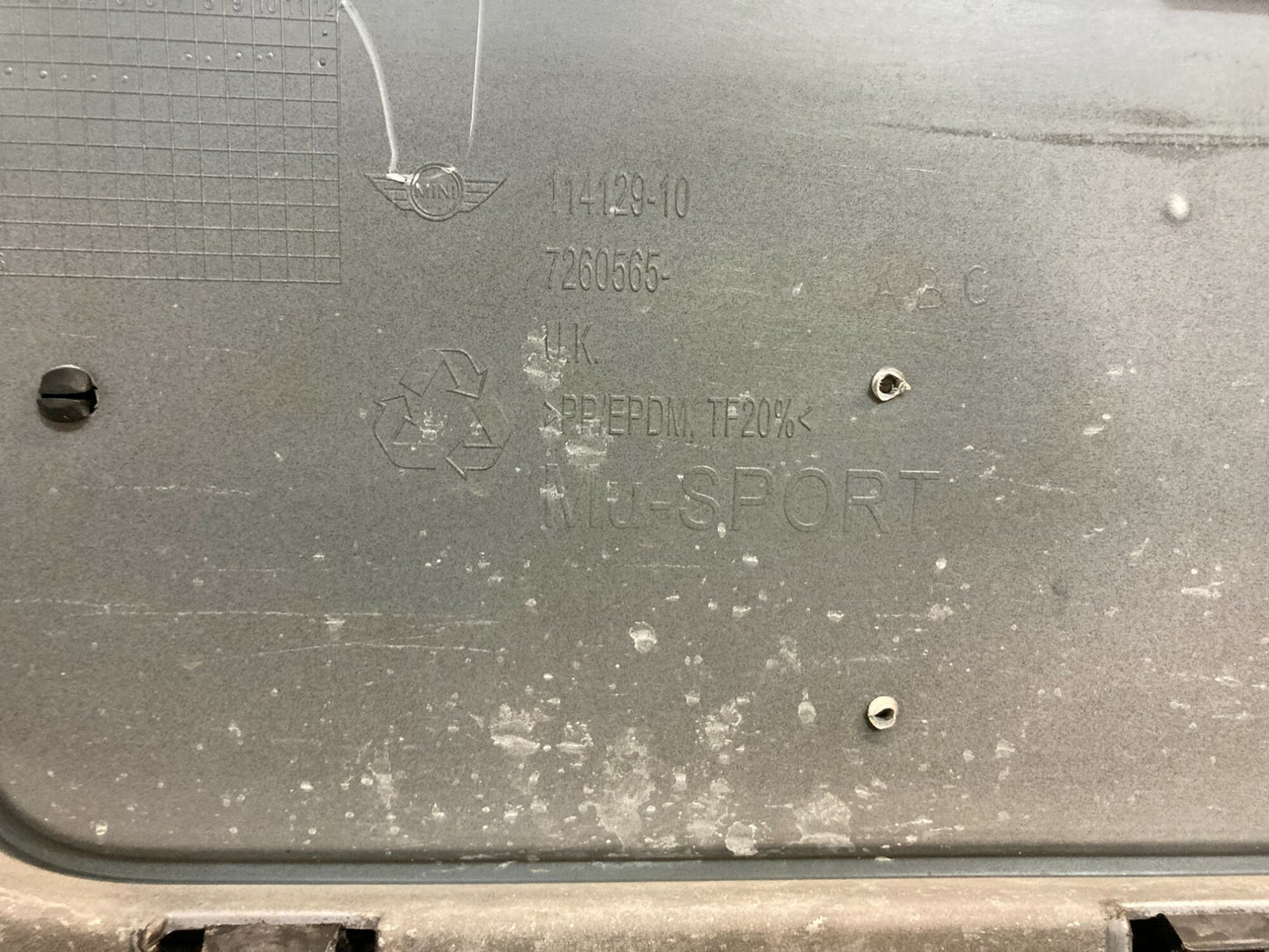 Mini Cooper Clubman S JCW Rear Bumper Midnight Black 51127264351 11-14 R55 492