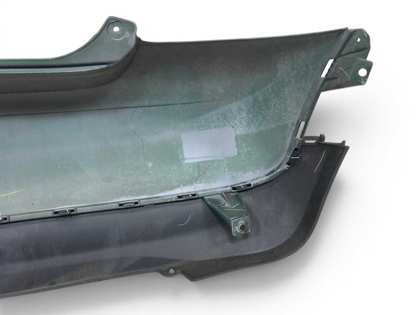 Mini Cooper Base Rear Bumper BRG Green 51127264355 11-15 R56 R57 R58 R59 538