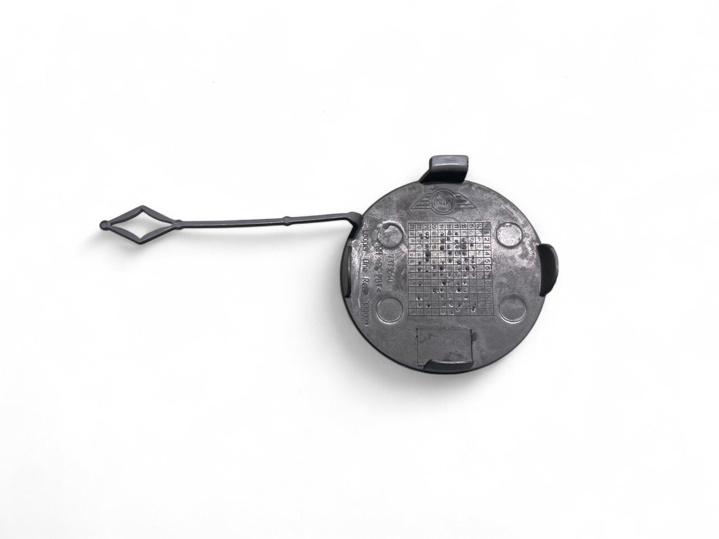 Mini Cooper Clubman Right Bumper Tow Hook Cover New OEM Primer 51127448116 F54