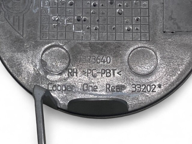 Mini Cooper Clubman Right Bumper Tow Hook Cover New OEM Primer 51127448116 F54