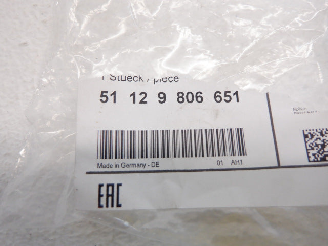 Mini Cooper S Left Rear Bumper Tow Hook Cover NEW 51129806651 11-16 R60