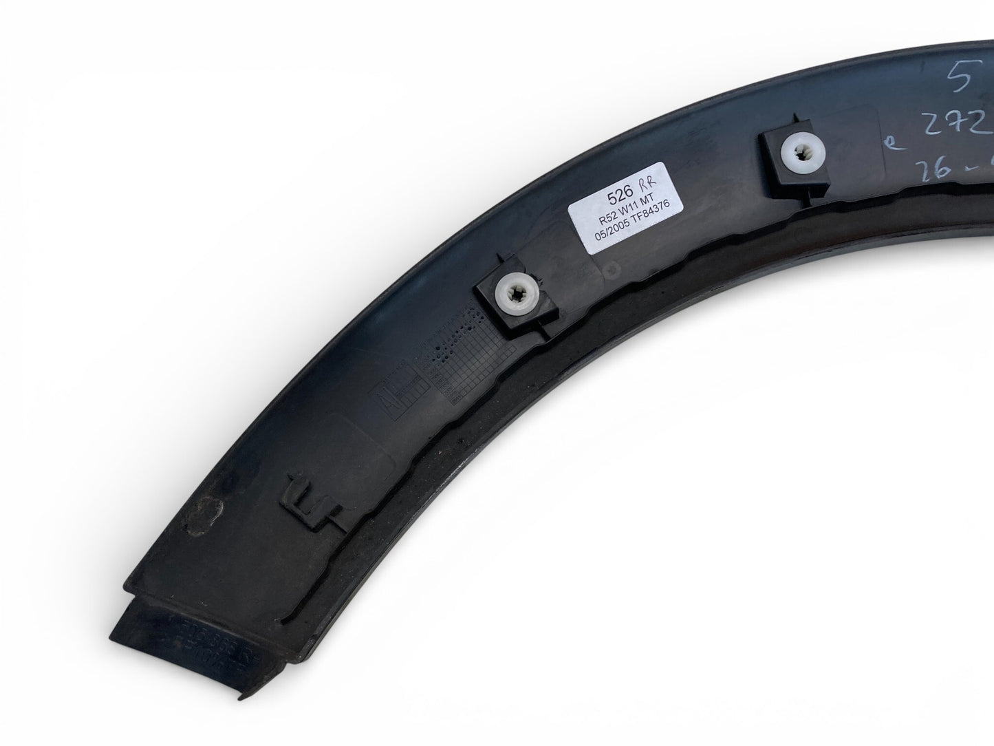 Mini Cooper Right Rear Wheel Arch Cover 51131505868 2002-2008 R50 R52 R53 526