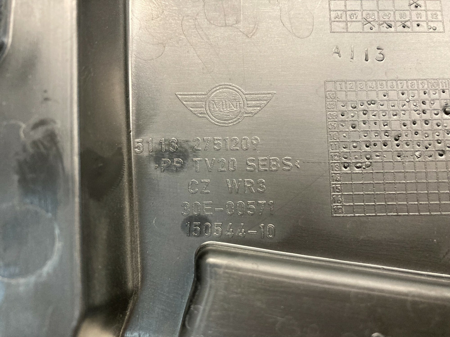 Mini Cooper Left Apron Cover Cowl Panel 51132751209 2007-2015 R56 R55 R57 488