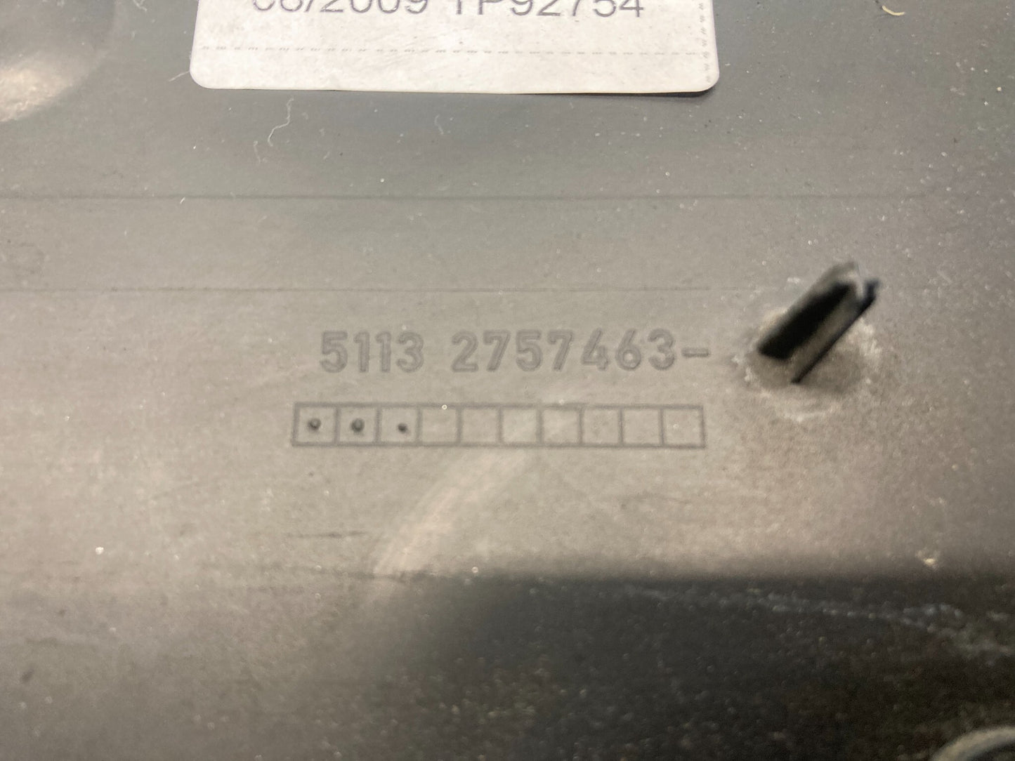 Mini Cooper Clubman Rear License Plate Base 51132757463 08-14 R55