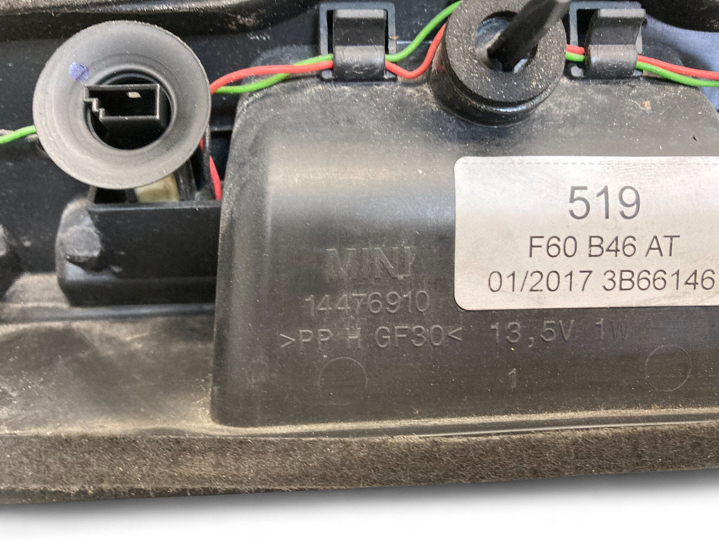 Mini Cooper Countryman Trunk Lid Grip Handle Black 51135A45680 17-24 F60 519