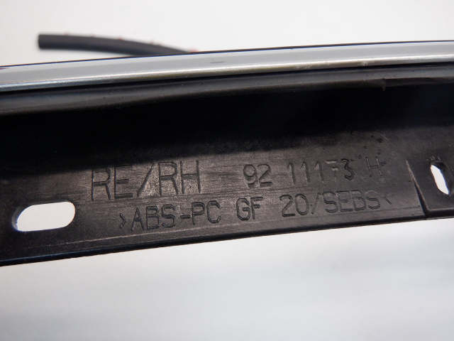 Mini Cooper Convertible Rear Belt Line Trim Chrome Pair NEW OEM 05-08 R52