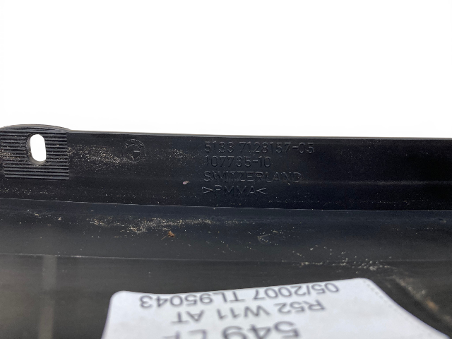 Mini Cooper Left  A Column Windshield Post Trim 51137128157 02-08 R50 R52 R53 549