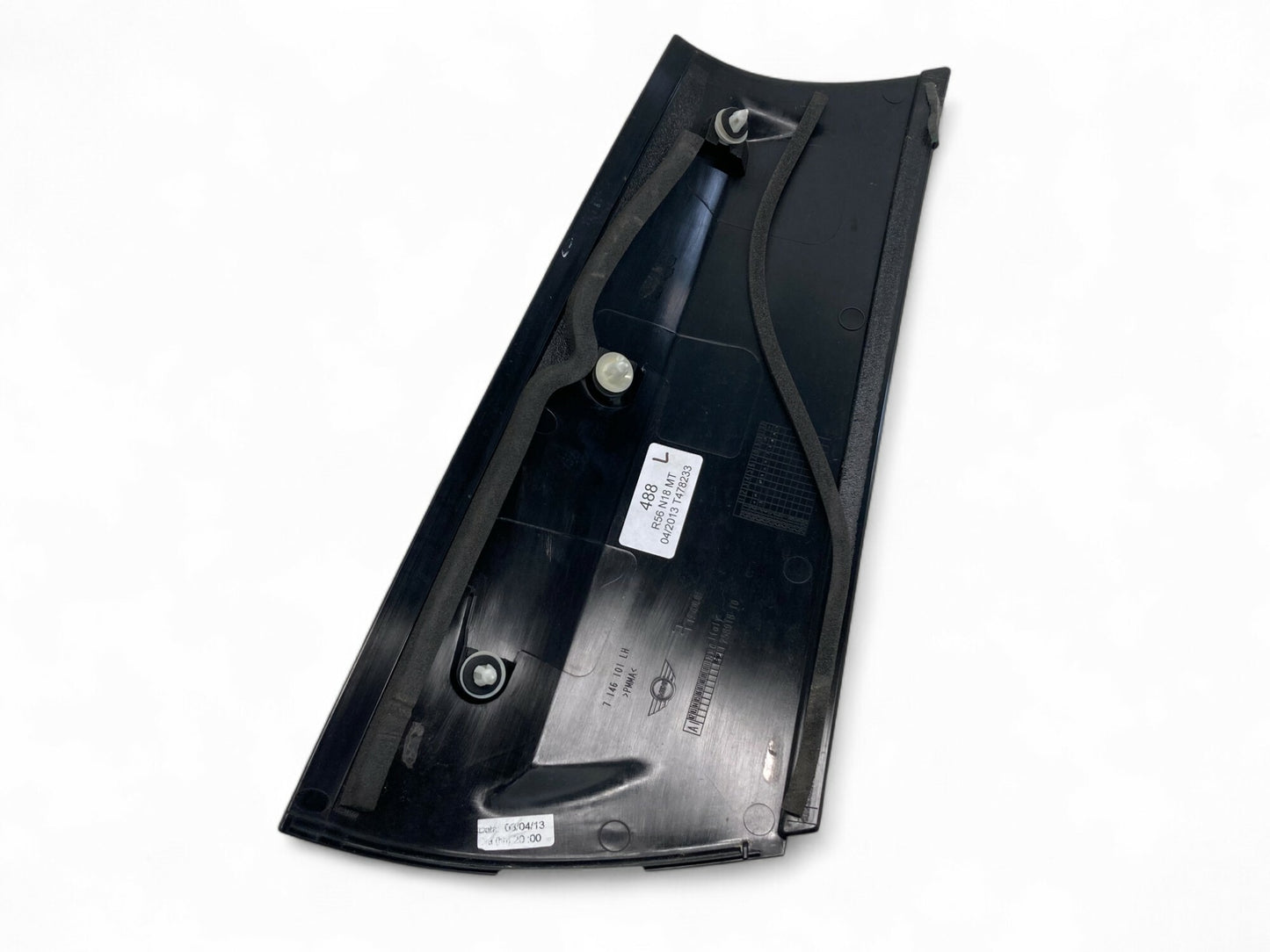 Mini Cooper Hatchback Left Rear C Column Cover Trim 51137146101 07-13 R56 488