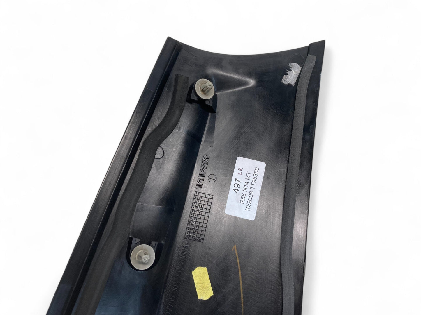 Mini Cooper Hatchback Left Rear C Column Cover Trim 51137146101 07-13 R56 497