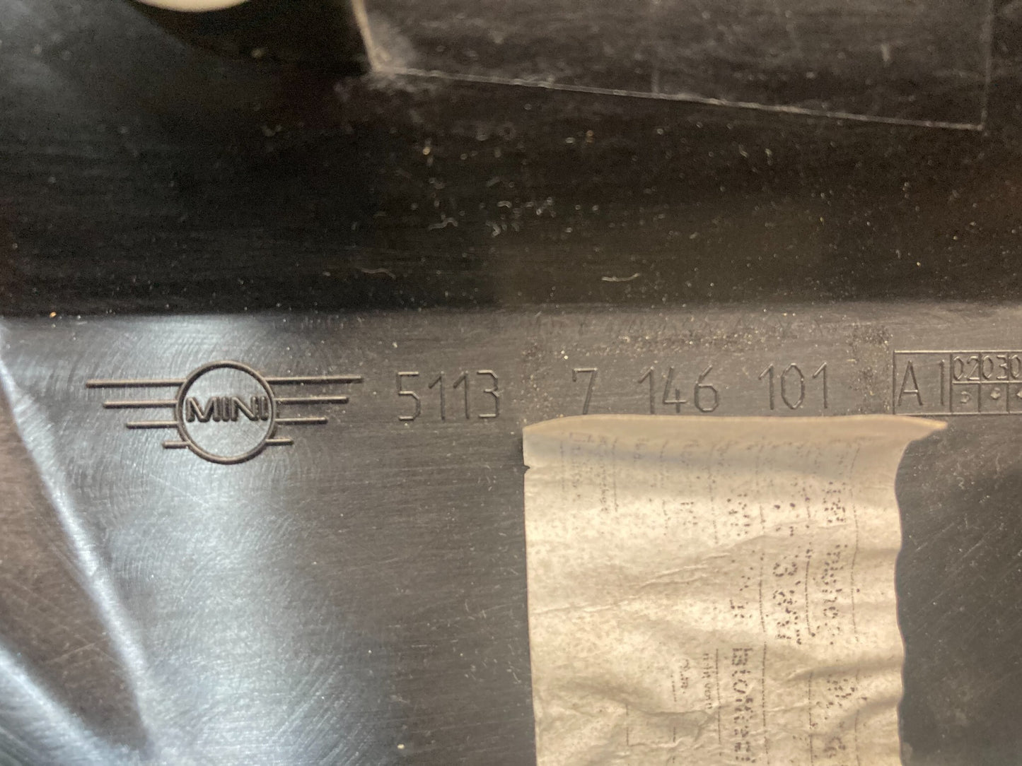 Mini Cooper Hatchback Left Rear C Column Cover Trim 51137146101 07-13 R56 524