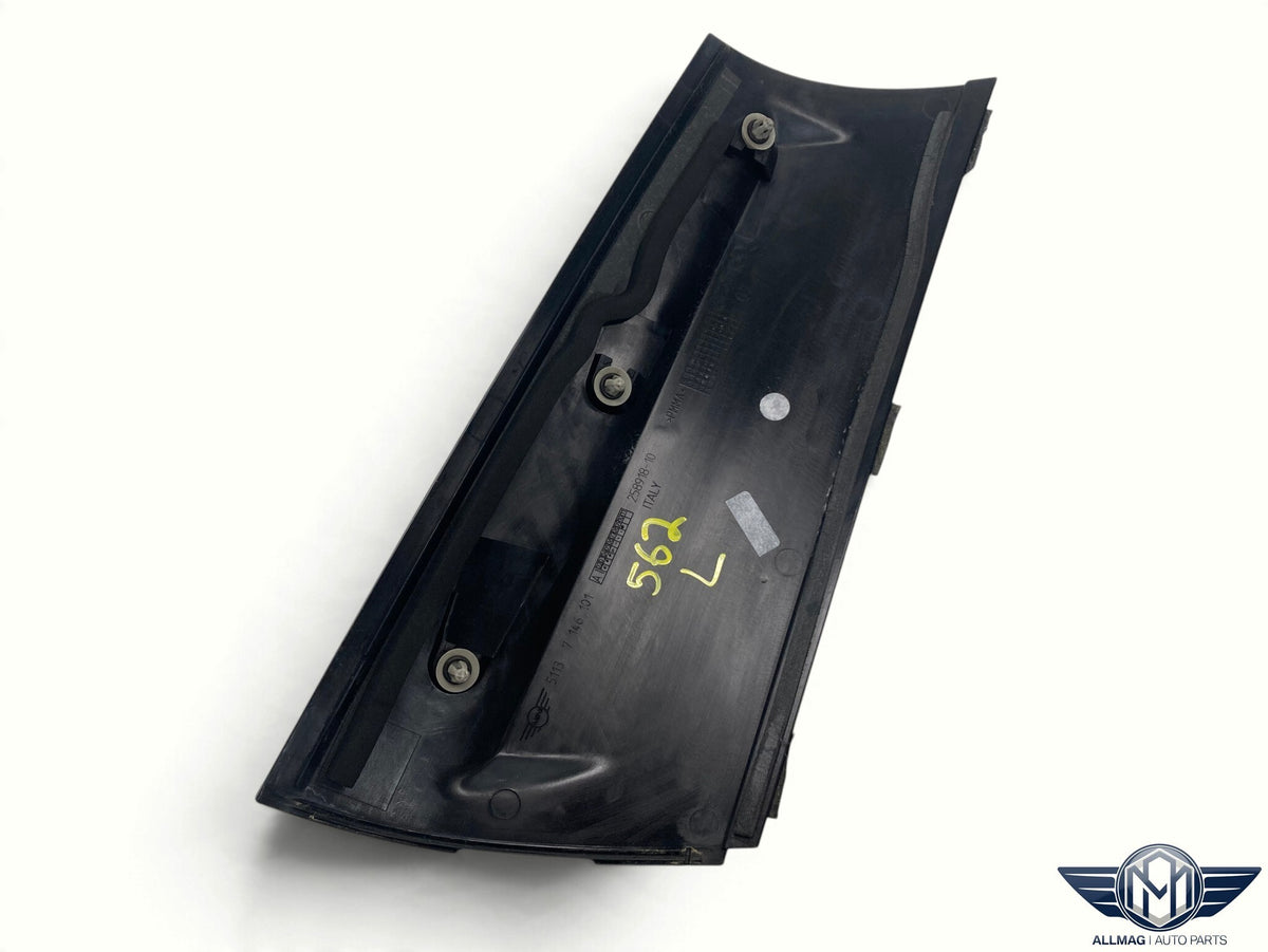 Mini Cooper Hatchback Left Rear C Column Cover Trim 51137146101 07-13 R56 563