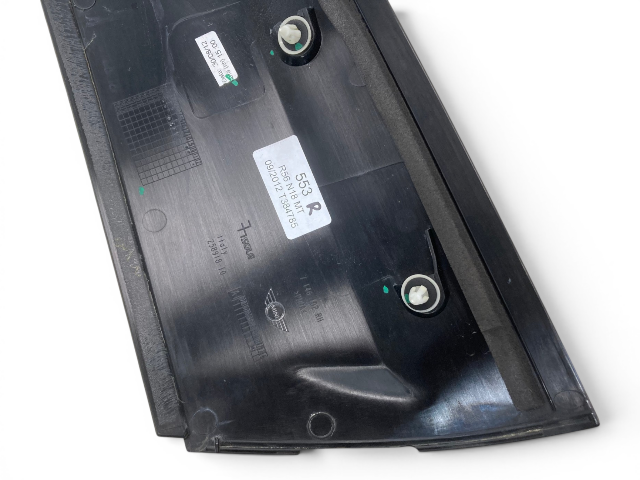 Mini Cooper Hatchback Right Rear C Column Cover Trim 51137146102 07-13 R56 553
