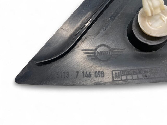 Mini Cooper Right A Column Cover Windshield Post Trim 51137272584 07-15 R55 R56 R57 504