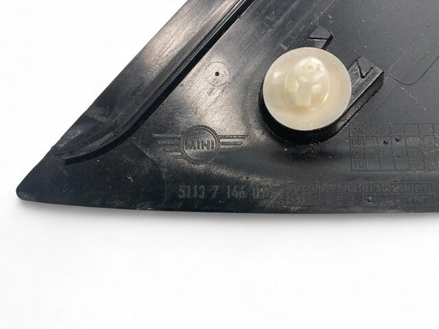 Mini Cooper Right A Column Cover Windshield Post Trim 51137272584 07-15 R55 R56 R57 507