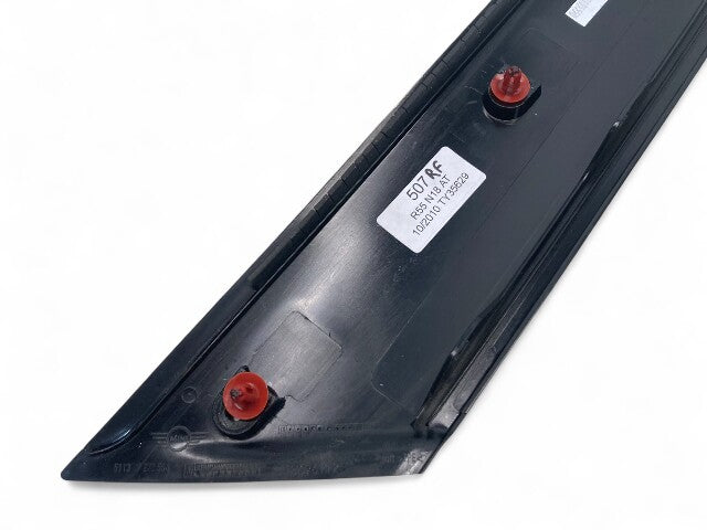 Mini Cooper Right A Column Cover Windshield Post Trim 51137272584 07-15 R55 R56 R57 507