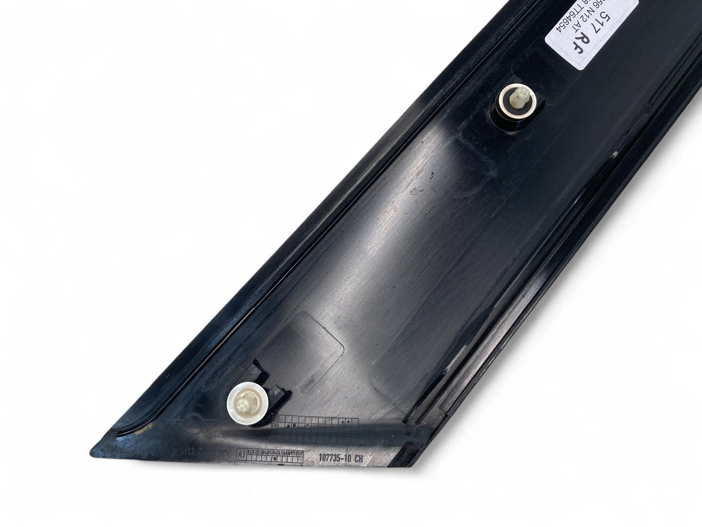 Mini Cooper Right A Column Cover Windshield Post Trim 51137272584 07-15 R55 R56 R57 517