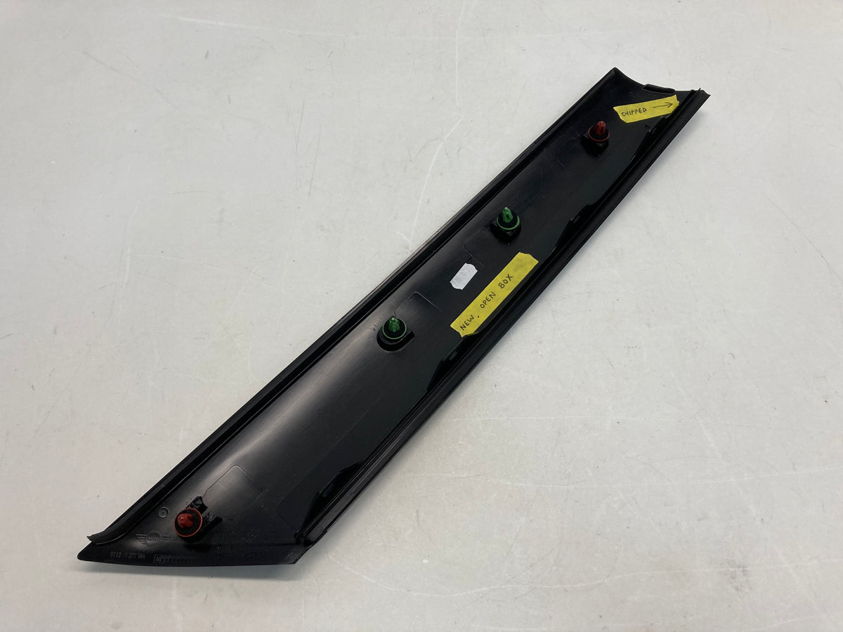 51137272583 For 2007-2015 Mini Cooper Windshield Post Molding Trim Front LH 51137272583 For 2007-2015 Mini Cooper Windshield Post Molding Trim Front LH