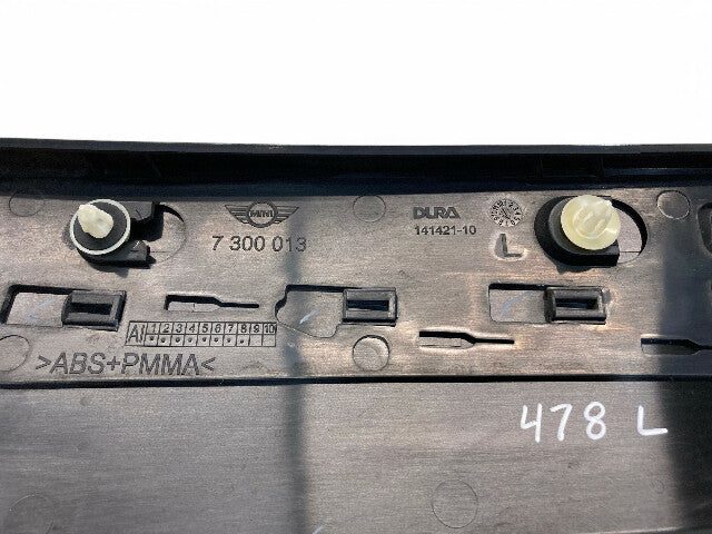 Mini Cooper Left Rear C Column Cover 51137300013 F56 478