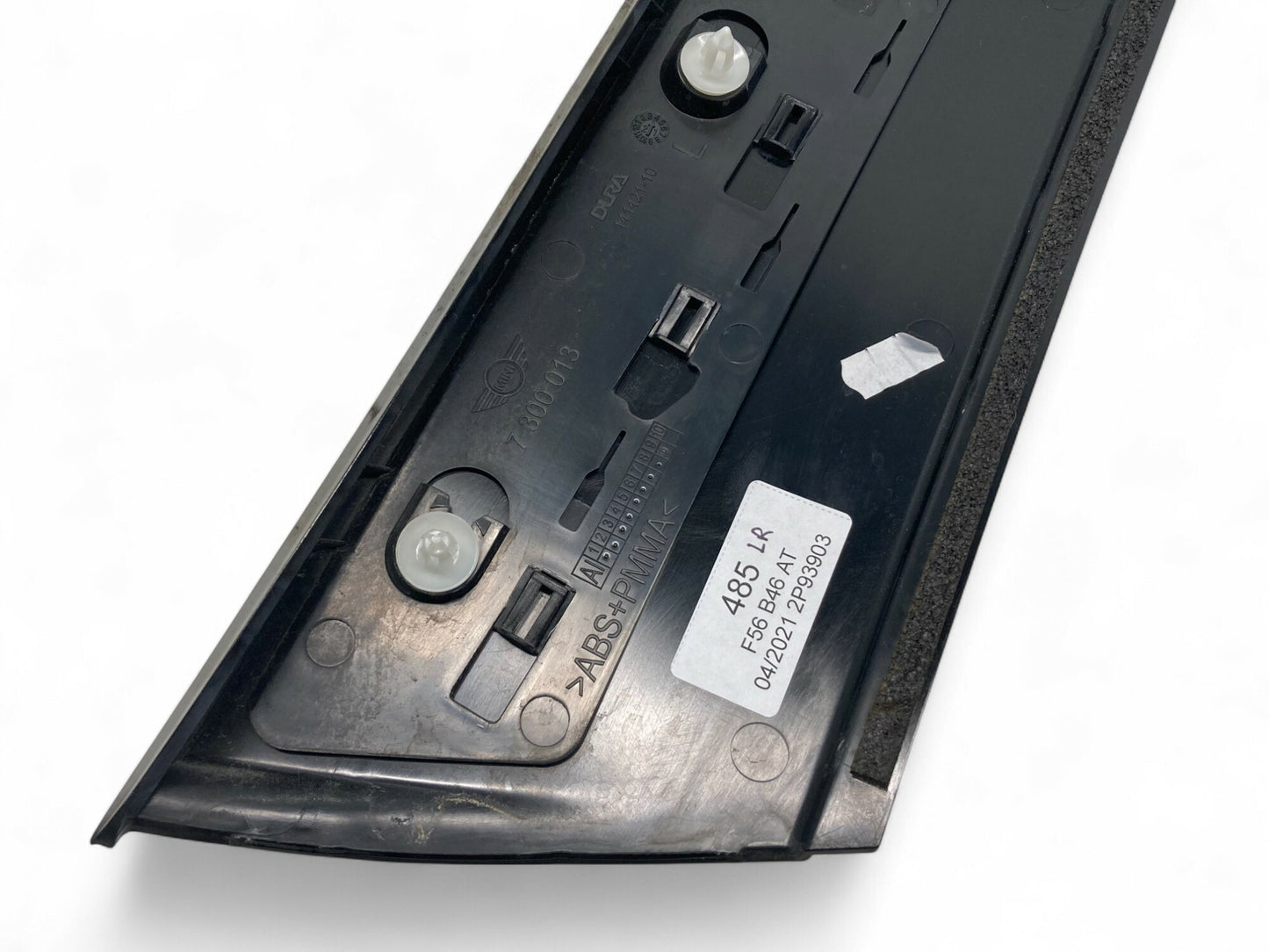 Mini Cooper Left Rear C Column Cover 51137300013 F56 485