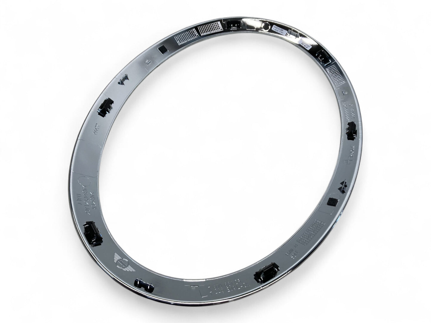 Mini Cooper Left Headlight Trim Ring Chrome NEW OEM 51137300631 14-24 F55 F56 F57