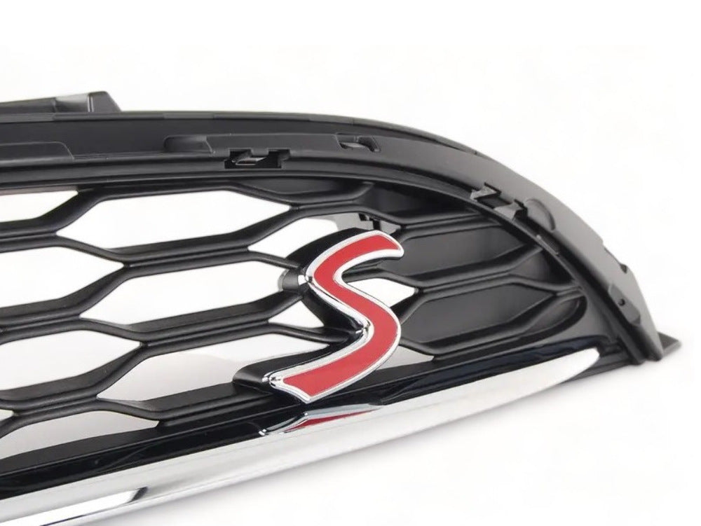 Mini Cooper S Front Hood Grille New OEM 51137335528 F55 F56 F57