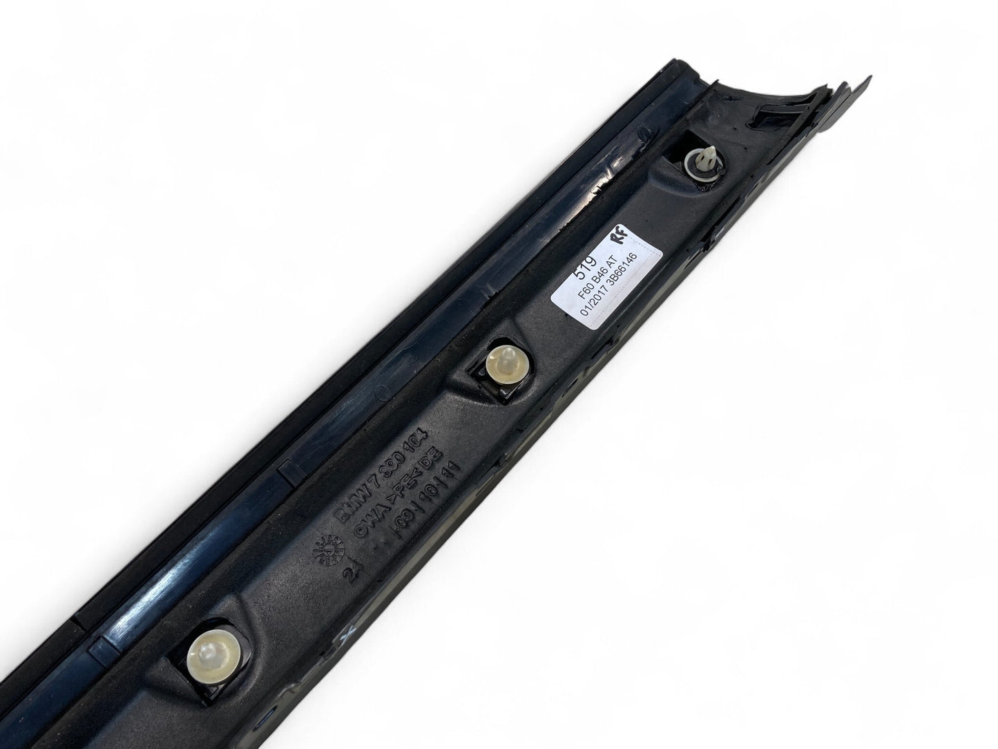 Mini Cooper Countryman Right Front Windshield Post Trim 51137390102 17-24 F60 519