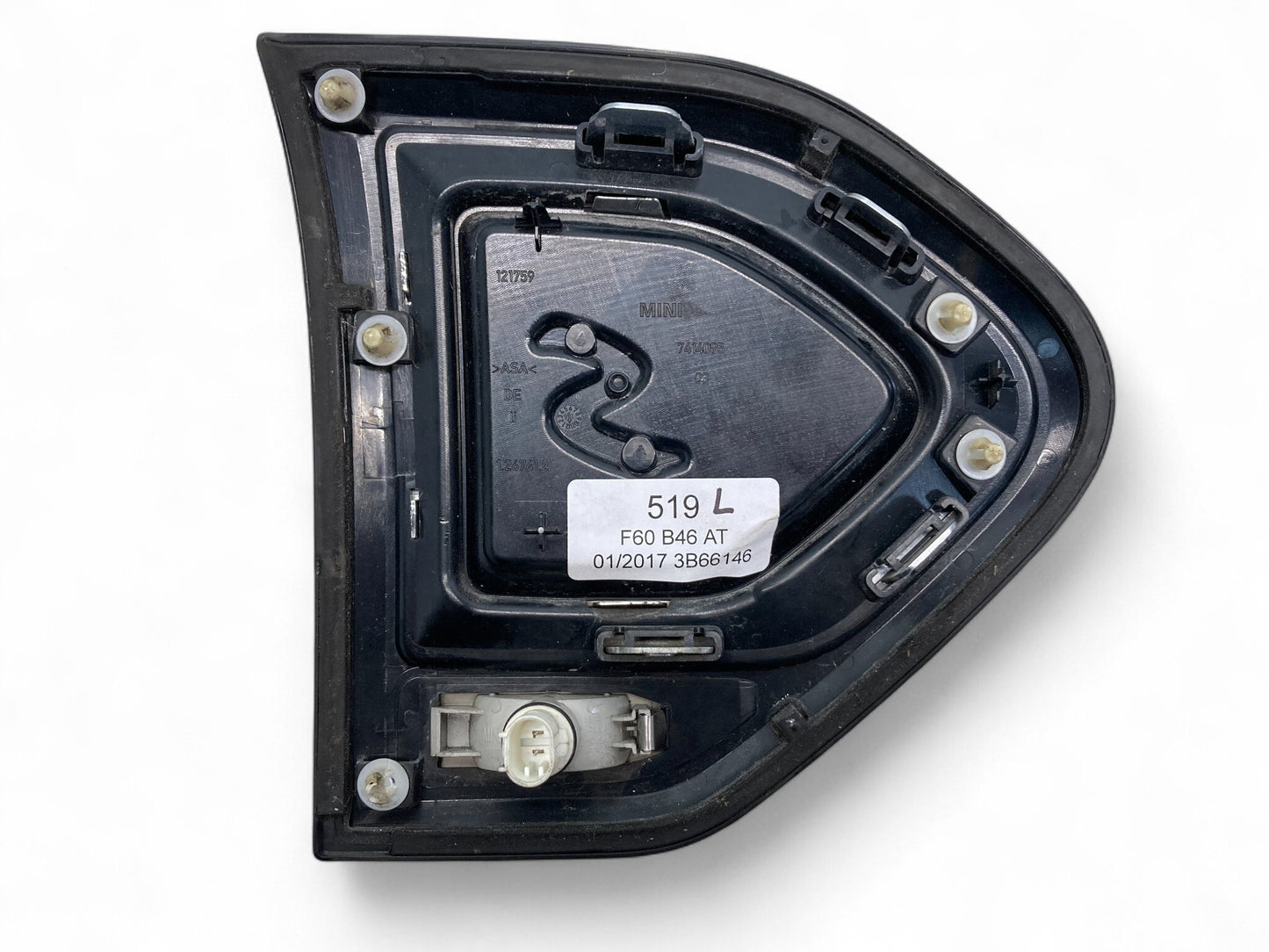 Mini Countryman S Left Turn Signal Light W/ Scuttle Trim 51137414095 17-24 F60