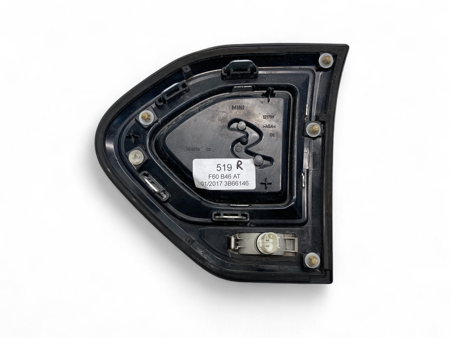 Mini Countryman S Right Turn Signal Light W/ Scuttle Trim 51137414096 17-24 F60