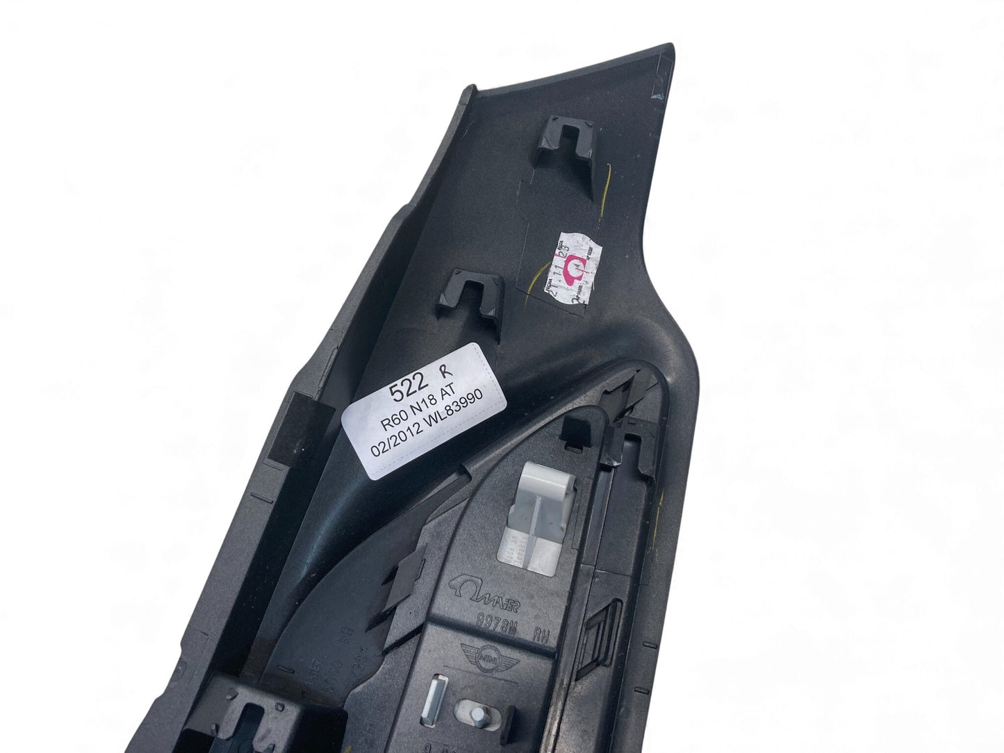 Mini Cooper S Right Fender Signal Scuttle Trim 51139804616 11-16 R60 R61 522