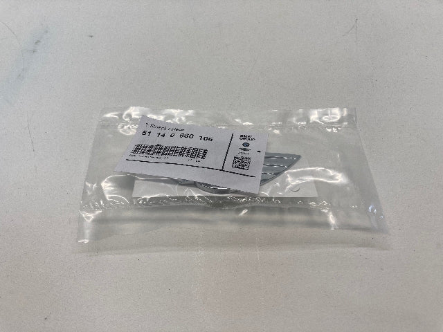 Mini Cooper S Front Hood Emblem New OEM 51140660106 2002-2008 R53 R52