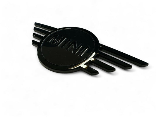 Mini Cooper Front Hood Emblem Piano Black OEM 51142465241 F56 F55 F57