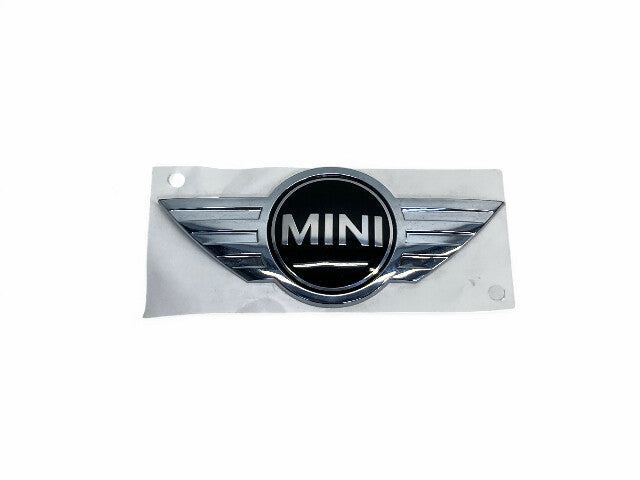 Mini Cooper Rear Emblem NEW 51147026186 02-17 R50 R52 R53 R56 R57 F55 F56 F57