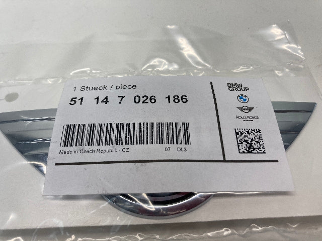 Mini Cooper Rear Emblem NEW 51147026186 02-17 R50 R52 R53 R56 R57 F55 F56 F57