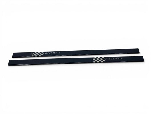 Mini Cooper Checkmate Side Skirt Door Sill Covers 2005-2006 R50 R53 545