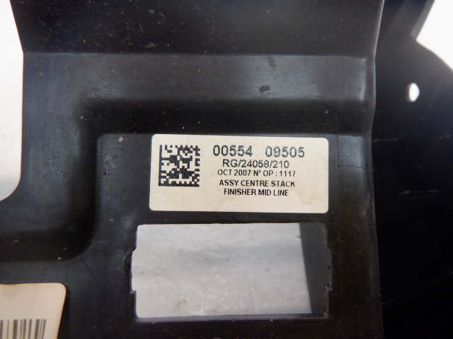 Mini Cooper Center Console Cover Dash Trim 51162752899 07-08 R55 R56