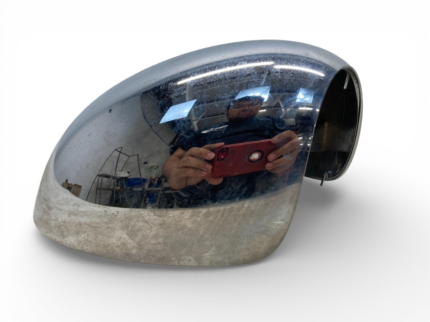 Mini Cooper Mirror Cap Chrome Pair without Power Fold 2007-2016 R5x R6x 531