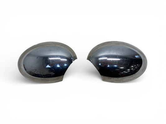 Mini Cooper Mirror Cap Chrome Pair without Power Fold 2007-2016 R5x R6x 531