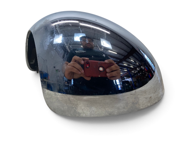Mini Cooper Left Mirror Cap w/o Power Fold Chrome 51162753669 07-16 R5x R6x 555