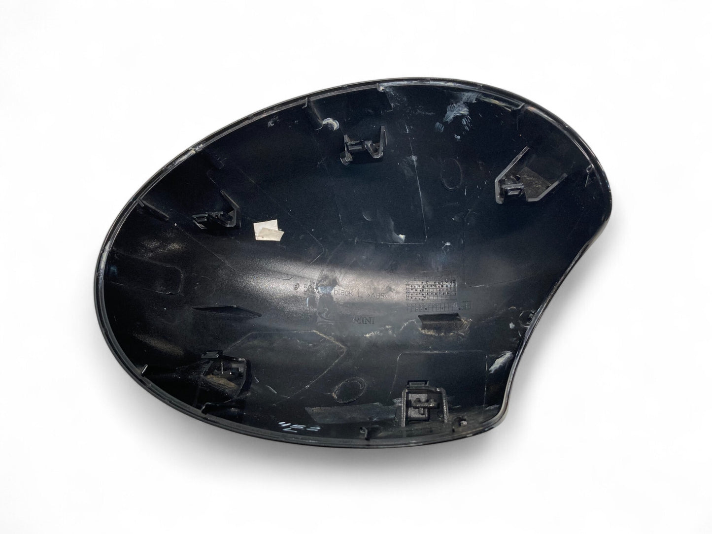 Mini Cooper Left Mirror Cap w/o Power Fold Black 51162754913 07-16 R5x R6x 452