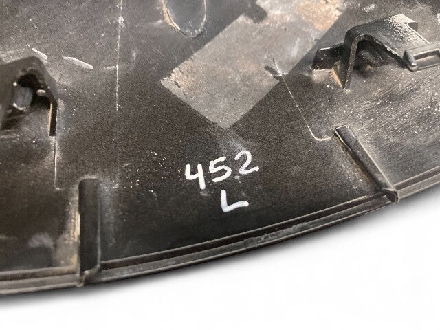 Mini Cooper Left Mirror Cap w/o Power Fold Black 51162754913 07-16 R5x R6x 452