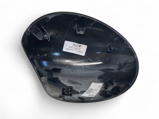 Mini Cooper Right Mirror Cap w/o Power Fold Black 51162754914 07-16 R5x R6x 507
