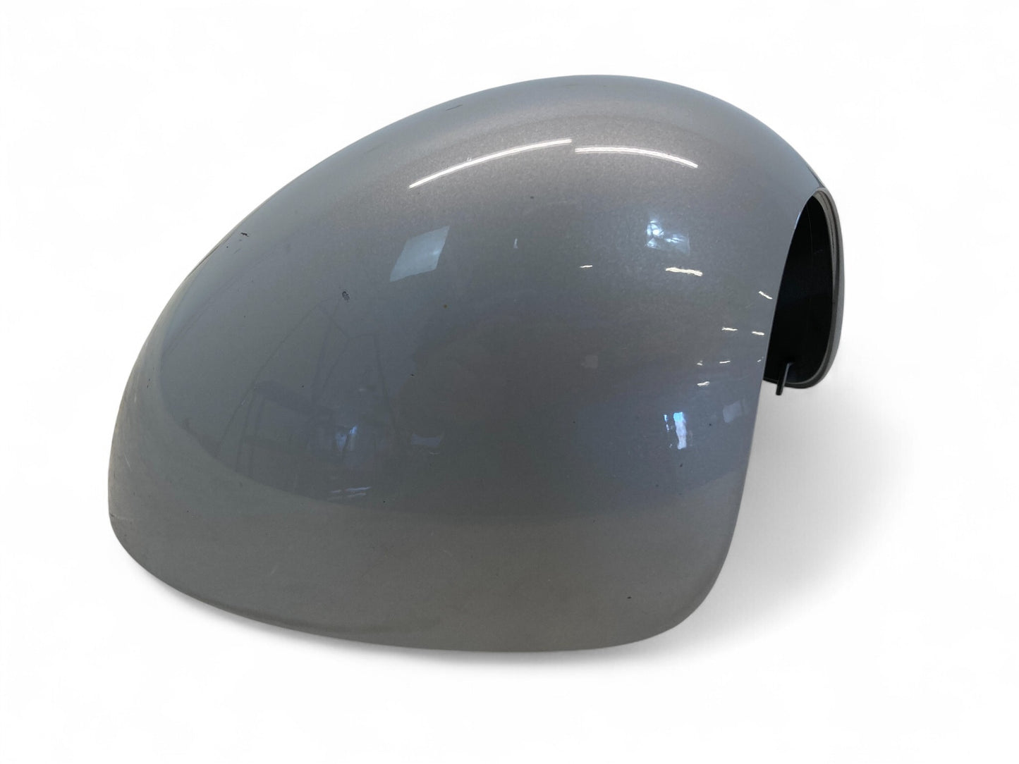Mini Cooper Right Mirror Cap w/o Power Fold White Silver 51162754914 07-16 R5x R6x 516