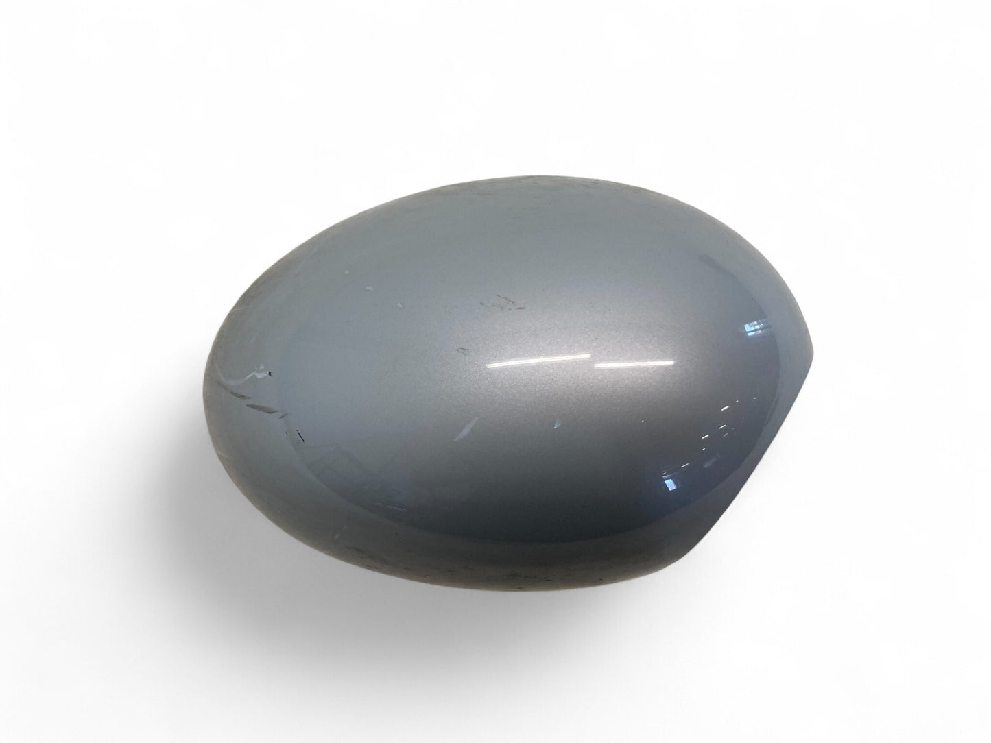 Mini Cooper Right Mirror Cap w/o Power Fold White Silver 51162754914 07-16 R5x R6x 516