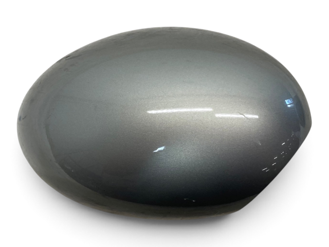 Mini Cooper Right Mirror Cap w/o Power Fold Sparkling Silver 51162754914 07-16 R5x R6x 558