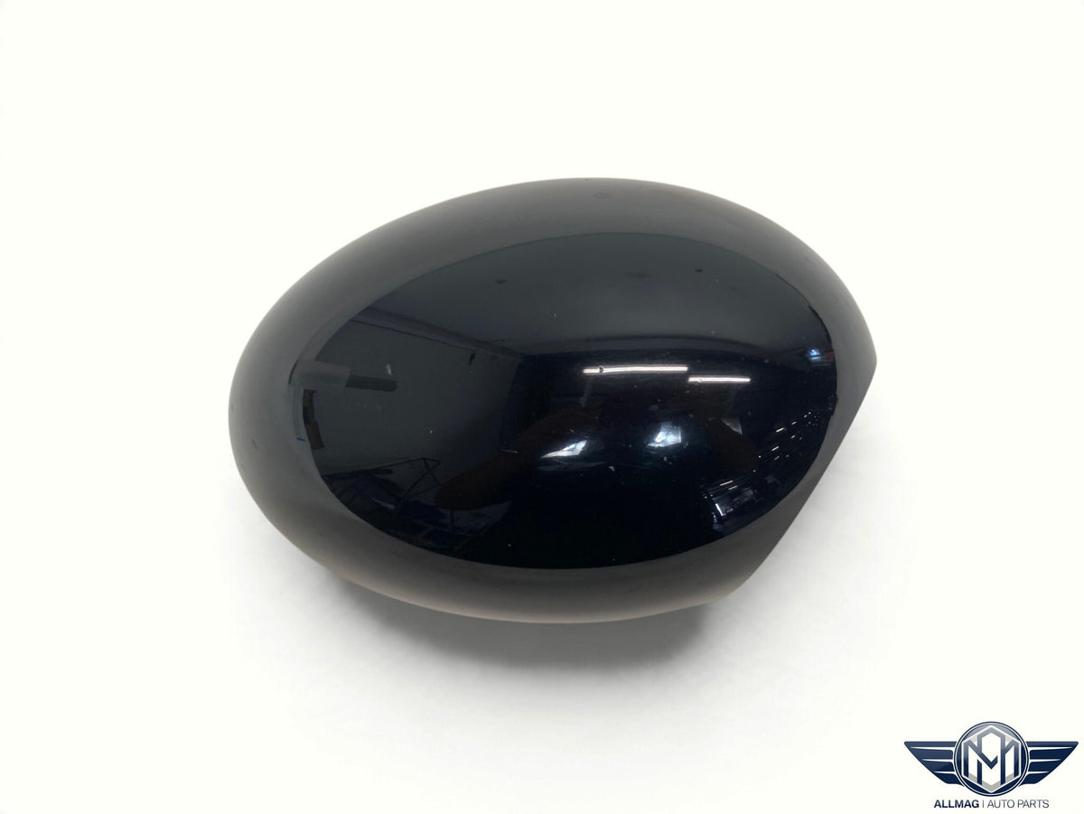 Mini Cooper Right Mirror Cap w/o Power Fold Black 51162754914 07-16 R5x R6x 562
