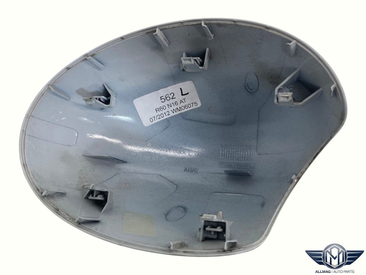 Mini Cooper Left Mirror Cover Cap Light White 51162754915 07-16 R5x R6x 562