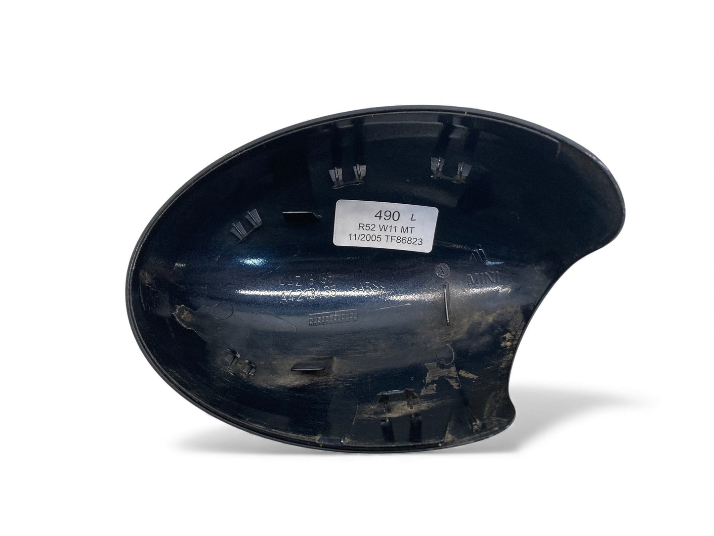 Mini Cooper Left Mirror Cap Astro Black 51167030715 2002-2008 R50 R52 R53 490