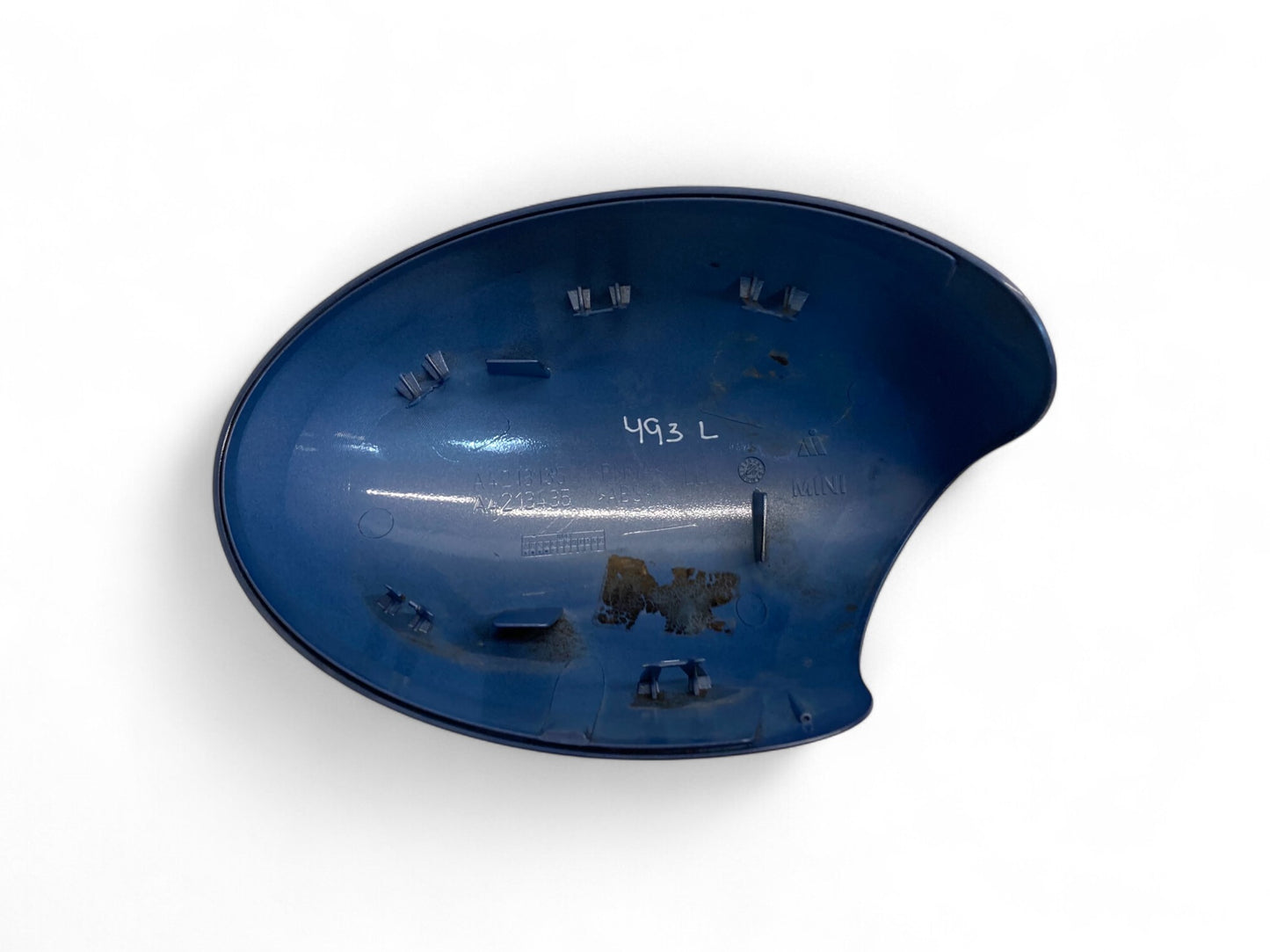 Mini Cooper Left Mirror Cap Cool Blue 51167030715 2002-2008 R50 R52 R53 493