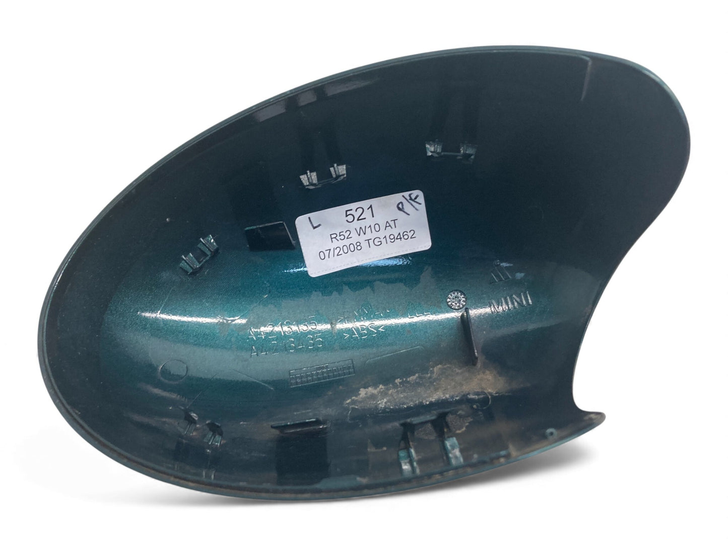 Mini Cooper Left Mirror Cap BRG Green 51167030715 2002-2008 R50 R52 R53 521